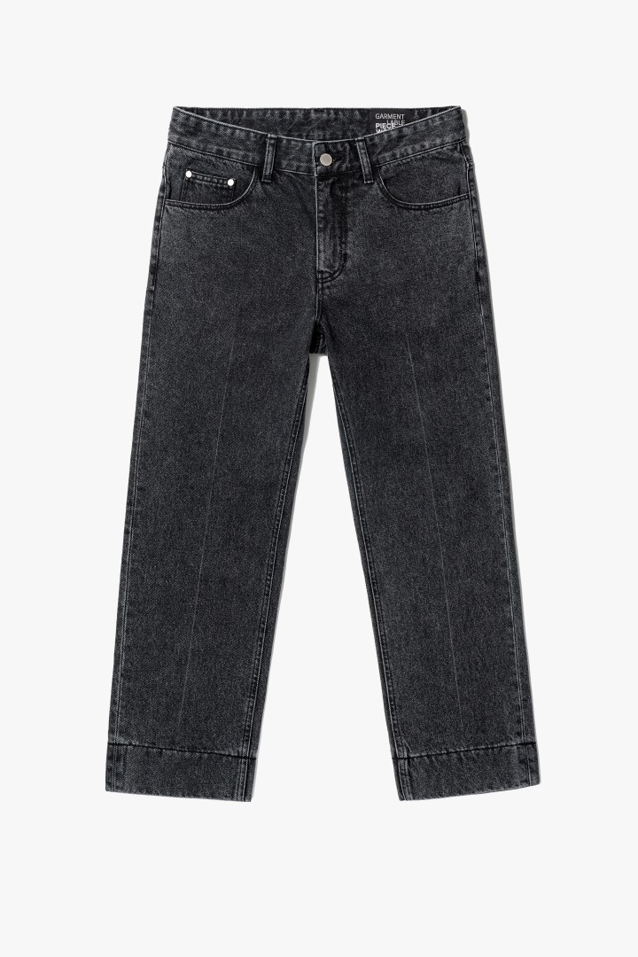 Garment Worker Stitch Jeans / Tapered (Black Tan)