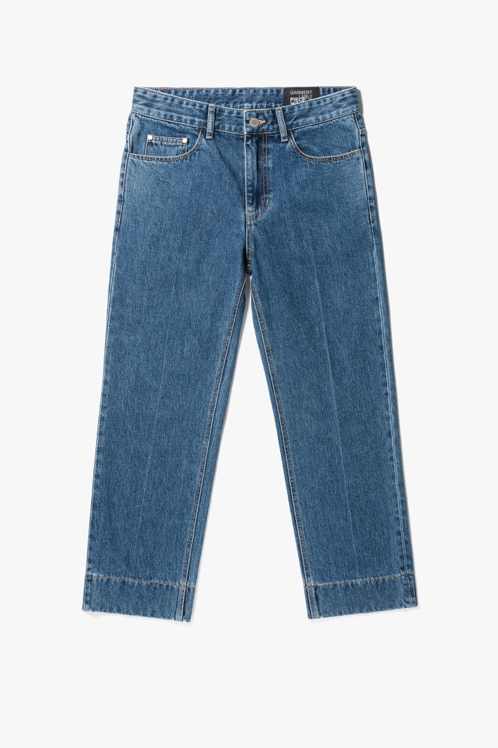 Garment Worker Stitch Jeans / Tapered (Retro Blue)